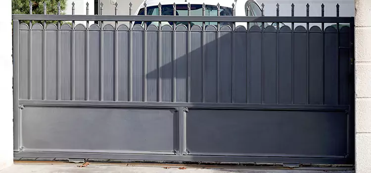 Metal Driveway Gate Installation Waterdown