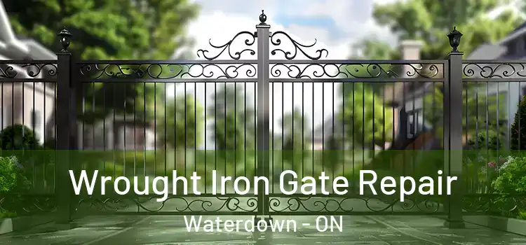 Wrought Iron Gate Repair Waterdown - ON